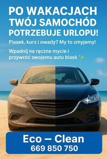 Eco -Clean mobilna parowa ekologiczna myjnia samochodowa